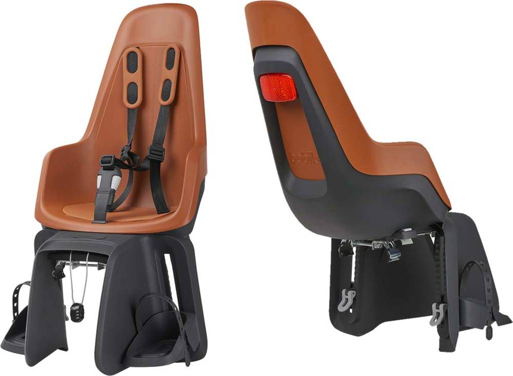 Achterzitje Bobike One Maxi - Dragerbevestiging Chocolate Brown Achterzitje Bobike One Maxi - Dragerbevestiging Chocolate Brown